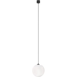 Tecnica Luna Lampada a sospensione Sospensione Bianco e nero Alluminio e plastica 5 W Sospensione IP 20 AC 220-240