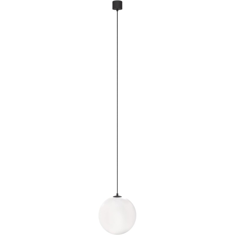 Tecnica Luna Lampada a sospensione Sospensione Bianco e nero Alluminio e plastica 5 W Sospensione IP 20 AC 220-240
